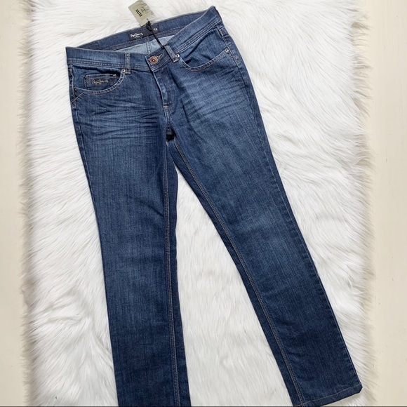 SOLD-NWT Pepe Jeans Elite Straight Leg Jeans 90’s - Picture 2 of 9